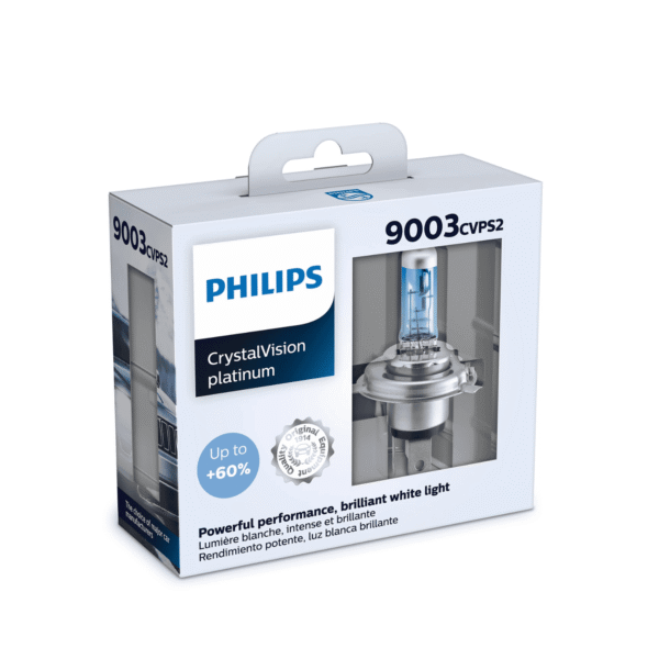 Focos H4 Philips Crystal Vision Platinum