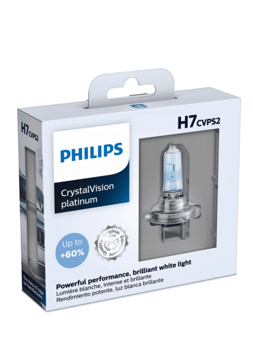 Focos H7 Philips Crystal Vision Platinum