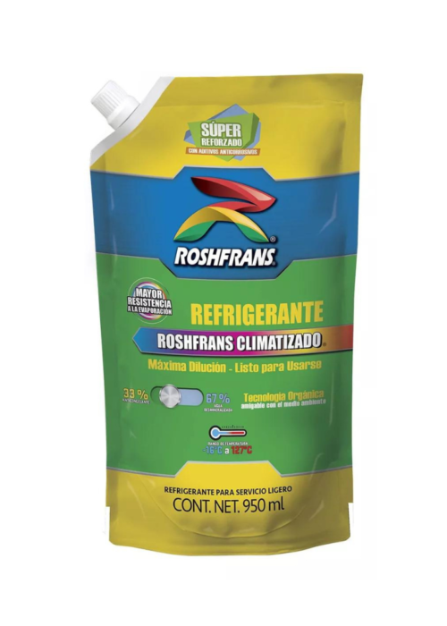 Anticongelante Roshfrans Verde 33% 950ml