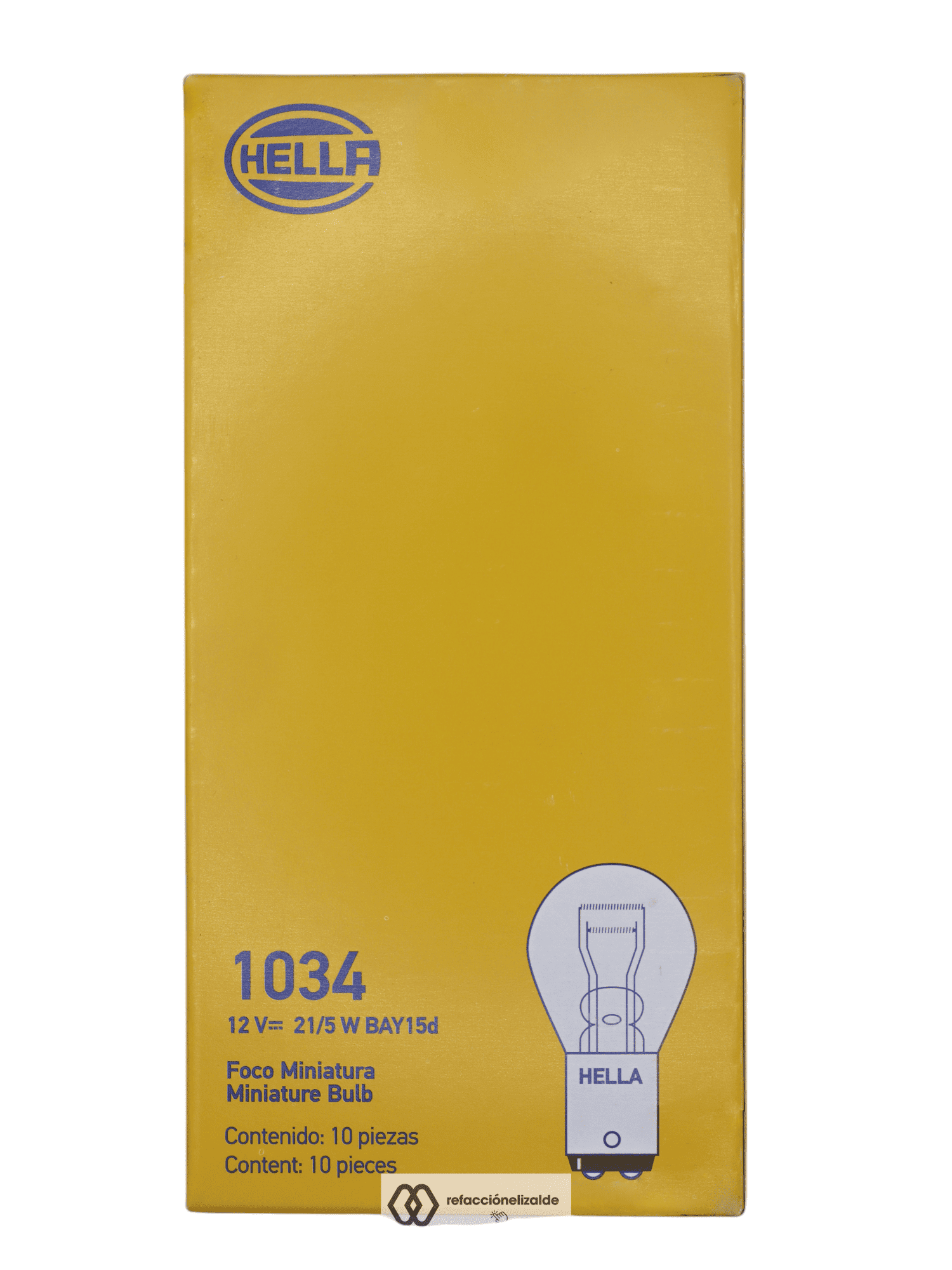 Foco 2 Polos Patas Disparejas Hella1034