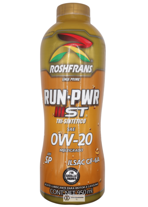 Roshfrans Sintético Run Pwr 0w20 950ml
