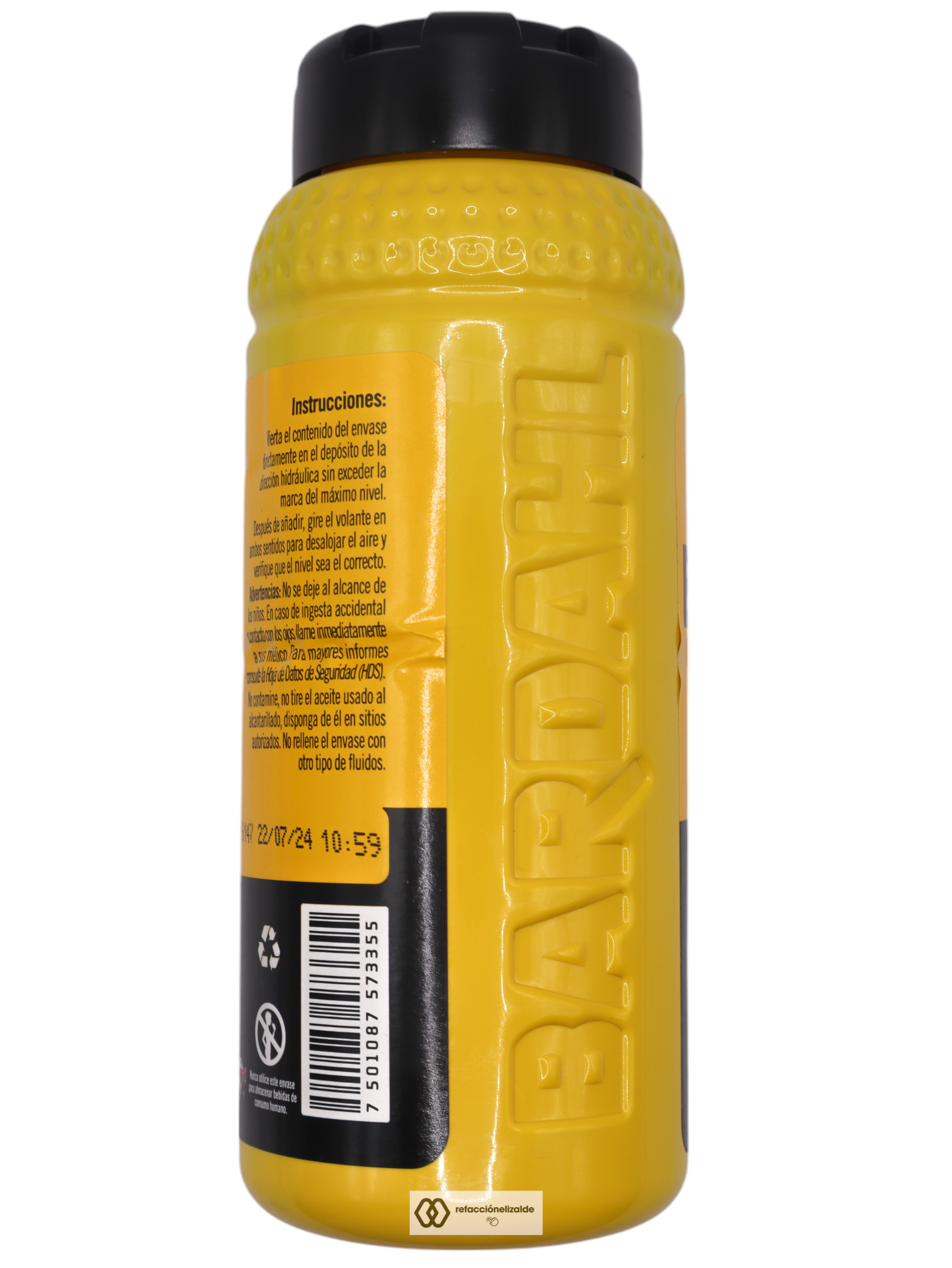 Liquido Para Dirección Hidráulica Bardahl 350m - Imagen 2