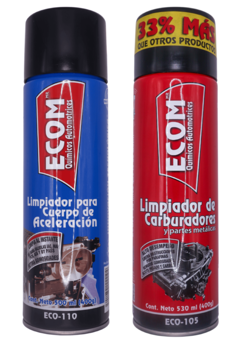 Kit Carbuclean y Cuerpo de Aceleración Ecom 530ml